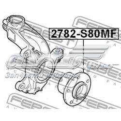 2782-S80MF Febest cubo de rueda delantero