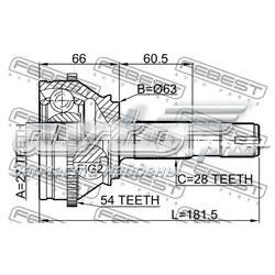 Comprar 71771178 Fiat/Alfa/Lancia Junta homocinetica