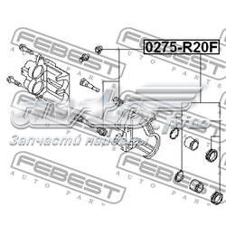 Juego de reparación, pinza de freno delantero 0275R20F Febest