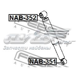 Silentblock de amortiguador trasero NAB351 Febest