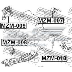 MZM009 Febest soporte de motor derecho