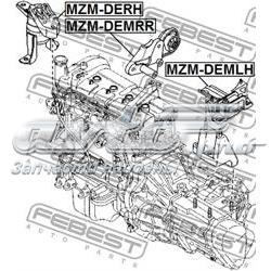 Soporte de motor trasero D6513904XB Mazda