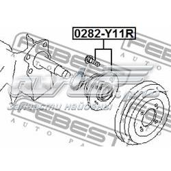 Cubo de rueda trasero 0282Y11R Febest