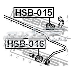 Casquillo de barra estabilizadora trasera HSB015 Febest