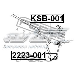 KSB001 Febest casquillo de barra estabilizadora trasera