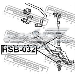 HSB032 Febest casquillo del soporte de barra estabilizadora delantera