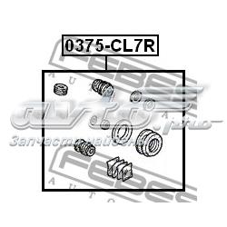Kit de reparación de pinzas trasero Febest 0375CL7R