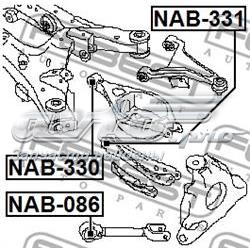 Suspensión, brazo oscilante trasero inferior NAB330 Febest