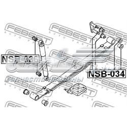 Silentblock amortiguador trasero 5611941W00 Nissan/Infiniti