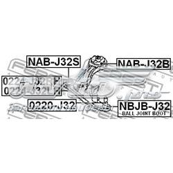 NABJ32B Febest Silentblock de brazo de suspensión delantero inferior