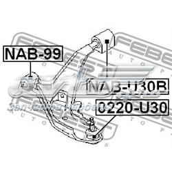 NAB-U30B Febest silentblock de suspensión delantero inferior