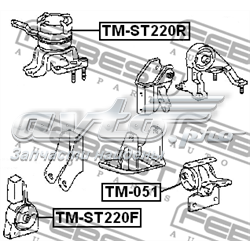 Comprar TMST220R Febest Soporte de motor derecho
