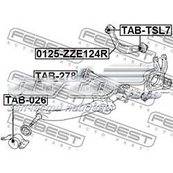 Brazo suspension inferior trasero izquierdo/derecho 0125ZZE124R Febest