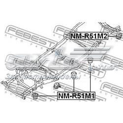 NM-R51M2 Febest casquillo, suspensión de cabina