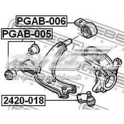 Silentblock del brazo de suspensión PGAB006 Febest