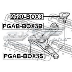 PGABBOX3S Febest silentblock de suspensión delantero inferior