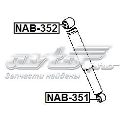 Silentblock amortiguador trasero NAB351 Febest