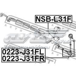 Casquillo de barra estabilizadora delantera NSBL31F Febest