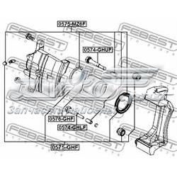 Pinza de freno delantera derecha 0574GHLF Febest