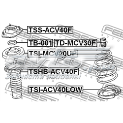 Comprar TSHBACV40F Febest Fuelle, amortiguador delantero