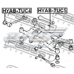 Buje del brazo longitudinal trasero Febest HYABTUC4 precio, desde 11,51 EUR