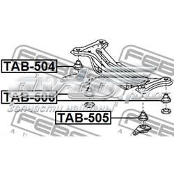 TAB504 Febest suspensión, cuerpo del eje trasero