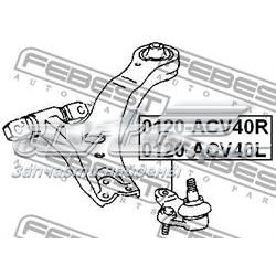 0120-ACV40L Febest rótula de suspensión inferior izquierda