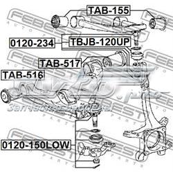 TAB-516 Febest silentblock de suspensión delantero inferior