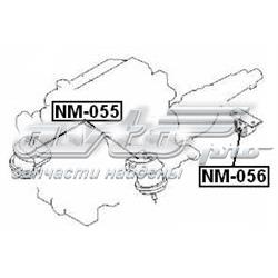 NM055 Febest Almohada del Motor Izquierda / Derecha