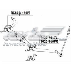1623-166FR Febest barra estabilizadora delantera derecha