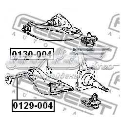 0129-004 Febest perno de fijación, brazo oscilante delantera, inferior