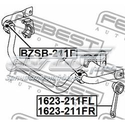 1623-211FL Febest barra estabilizadora delantera izquierda