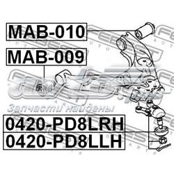 Silentblock de suspensión delantero inferior MAB010 Febest