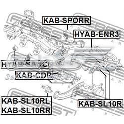 KAB-SL10RL Febest suspensión, brazo oscilante, eje trasero, inferior