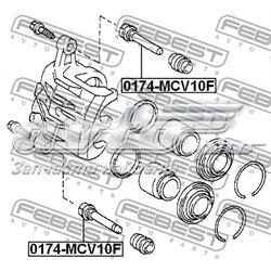 Pasador guía inferior de la pinza de freno delantera 4771506020 Toyota