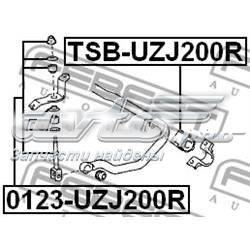 0123-UZJ200R Febest soporte de barra estabilizadora trasera
