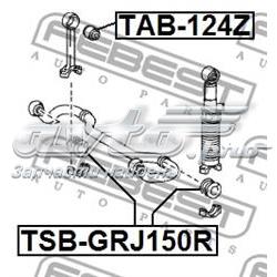 TSB-GRJ150R Febest casquillo de barra estabilizadora trasera