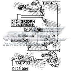 4806729135 Toyota barra oscilante, suspensión de ruedas delantera, superior izquierda