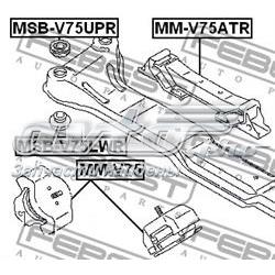 MMV75ATR Febest soporte de motor trasero