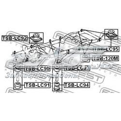 Casquillo, suspensión de cabina TSBLC92 Febest