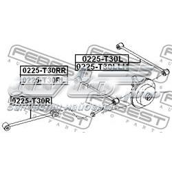 Brazo longitudinal inferior trasero izquierdo/derecho 0225T30R Febest