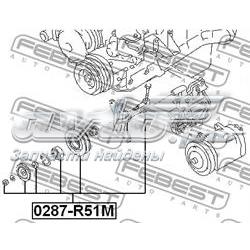 Rodillo tensor Febest 0287R51M