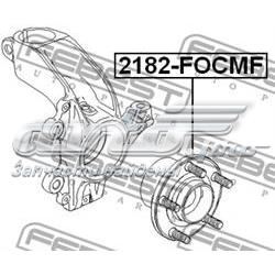 2182-FOCMF Febest cubo de rueda delantero