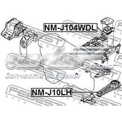 Soporte, motor, izquierdo, superior NMJ104WDL Febest