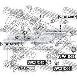 Suspensión, cuerpo del eje trasero VLAB013 Febest