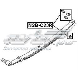 Buje trasero de ballesta trasera NSBC23R Febest