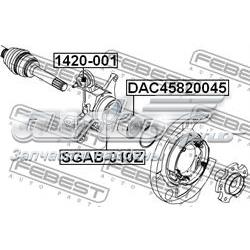 DAC45820045 Febest cojinete de rueda trasero