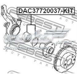 Cojinete de rueda delantero Febest DAC37720037KIT precio, desde 19,38 EUR