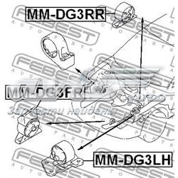 MMDG3RR Febest Taco de motor