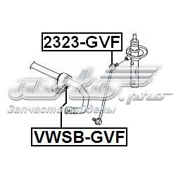 Soporte de la barra estabilizadora delantera Febest 2323GVF